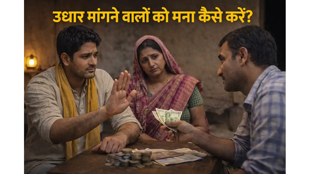 उधार मांगने वालों को मना कैसे करें